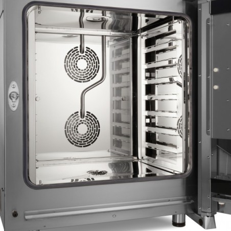 Comprar Horno de vapor combinado 7 niveles para bandejas GN 1/1 analógico en Pepebar