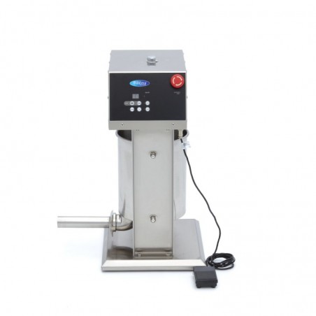 Comprar Embutidora 10 litros automática vertical pantalla digital en Pepebar