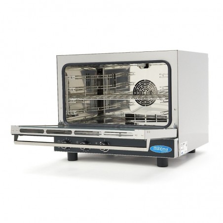 Comprar Horno de vapor combinado para 4 bandejas GN 1/1 y 60 x 40 cm analógico en Pepebar