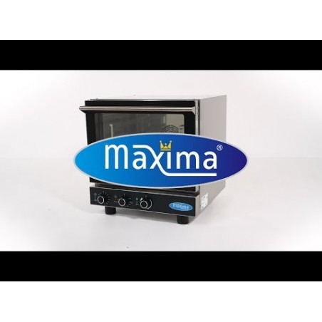 Comprar Horno de vapor combinado para 4 bandejas GN 1/1 y 60 x 40 cm analógico en Pepebar