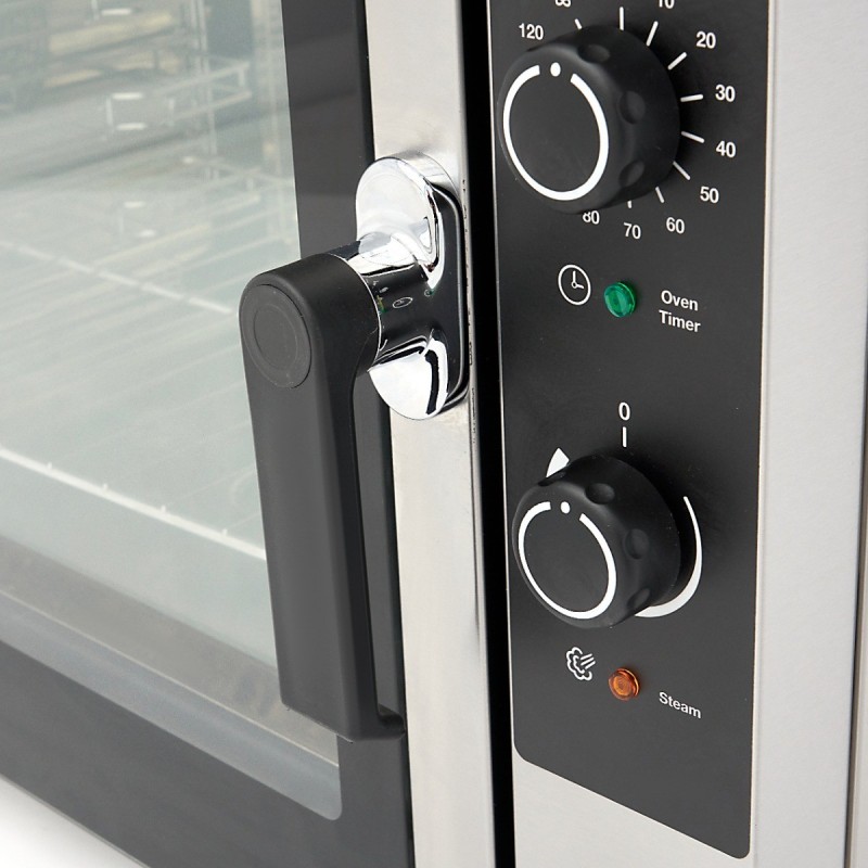 Comprar Horno de vapor combinado para 6 bandejas GN 1/1 y 60 x 40 cm analógico en Pepebar