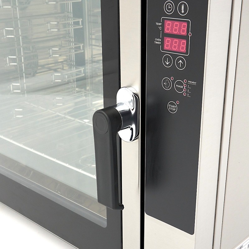 Comprar Horno de vapor combinado para 6 bandejas GN 1/1 y 60 x 40 cm pantalla digital en Pepebar