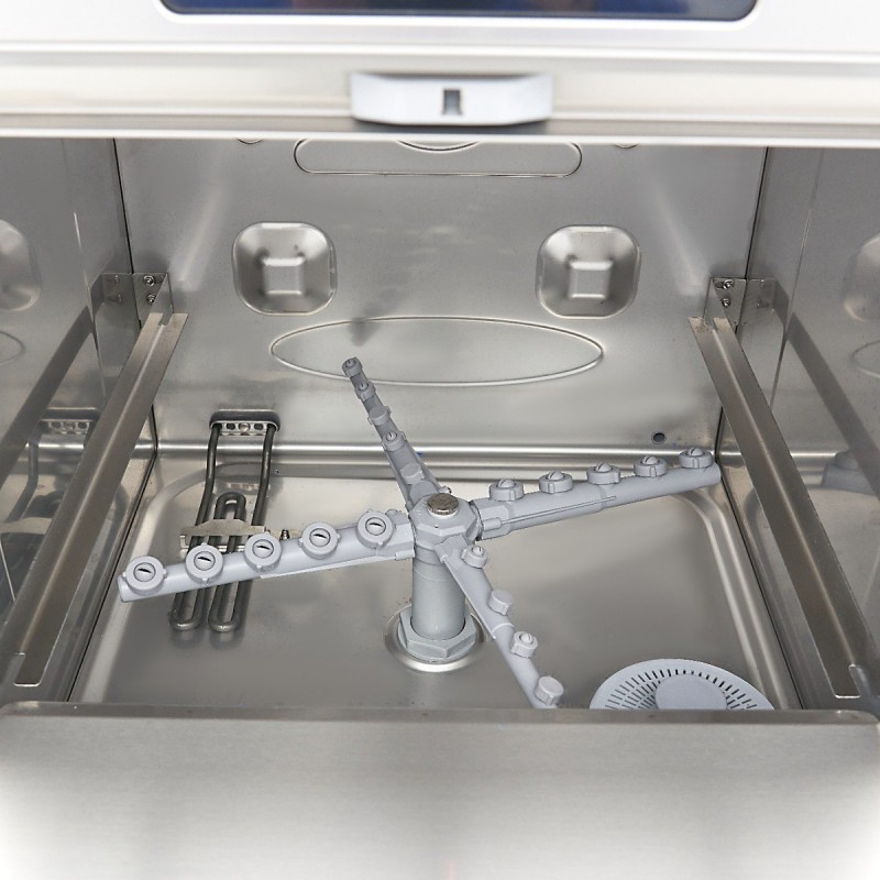 Comprar Lavavajillas 50 x 50 cm con bomba de desagüe abrillantador y bomba de jabón pantalla digital 400v en Pepebar