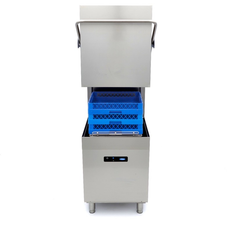 Comprar Lavavajillas de capota 50 x 50 cm con bomba de abrillantador y bomba de jabón pantalla digital 400v en Pepebar