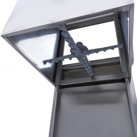 Comprar Lavavajillas de capota 50 x 50 cm con bomba de abrillantador y bomba de jabón pantalla digital 400v en Pepebar