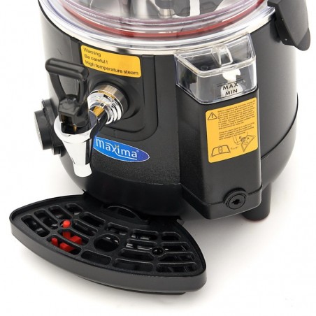 Comprar Dispensador de chocolate caliente 5 litros negro en Pepebar