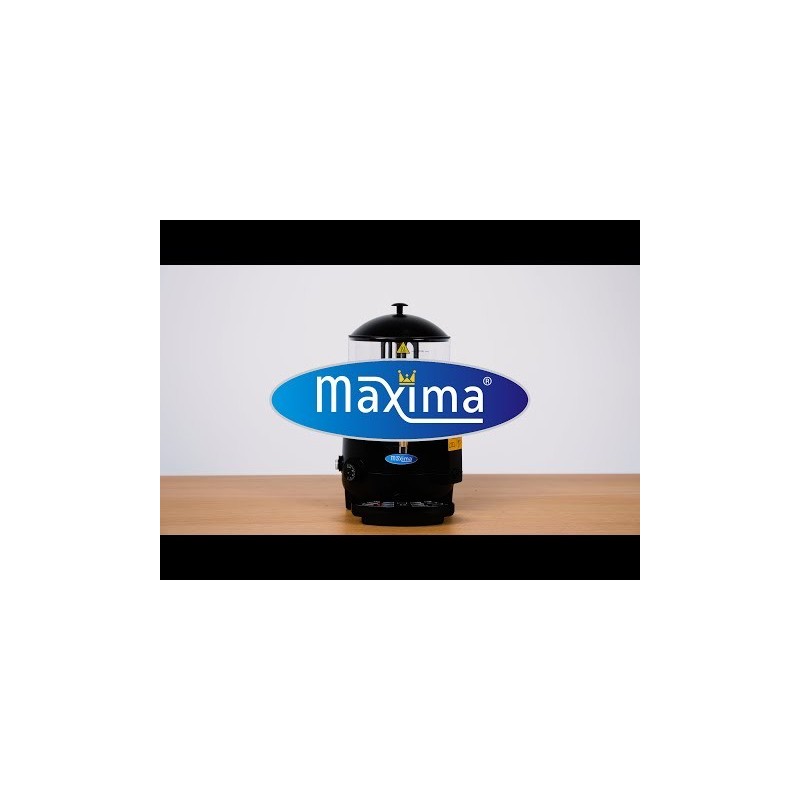 Comprar Dispensador de chocolate caliente 5 litros negro en Pepebar