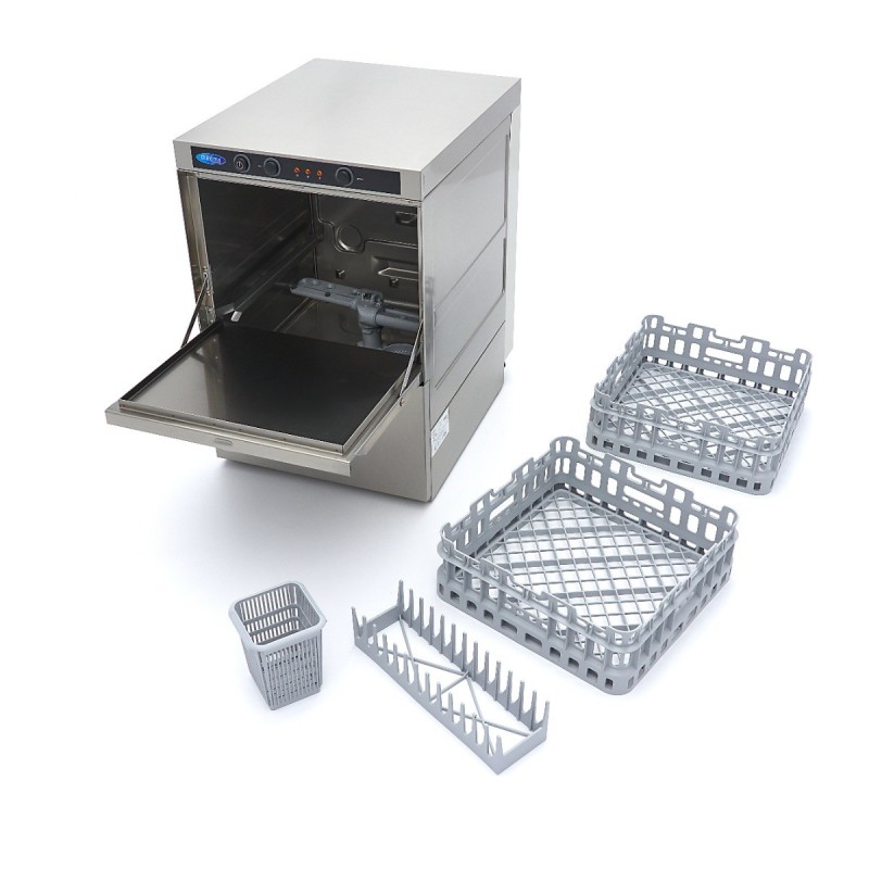 Comprar Lavavasos 35 x 35 cm con bomba de drenaje abrillantador y bomba de jabón en Pepebar