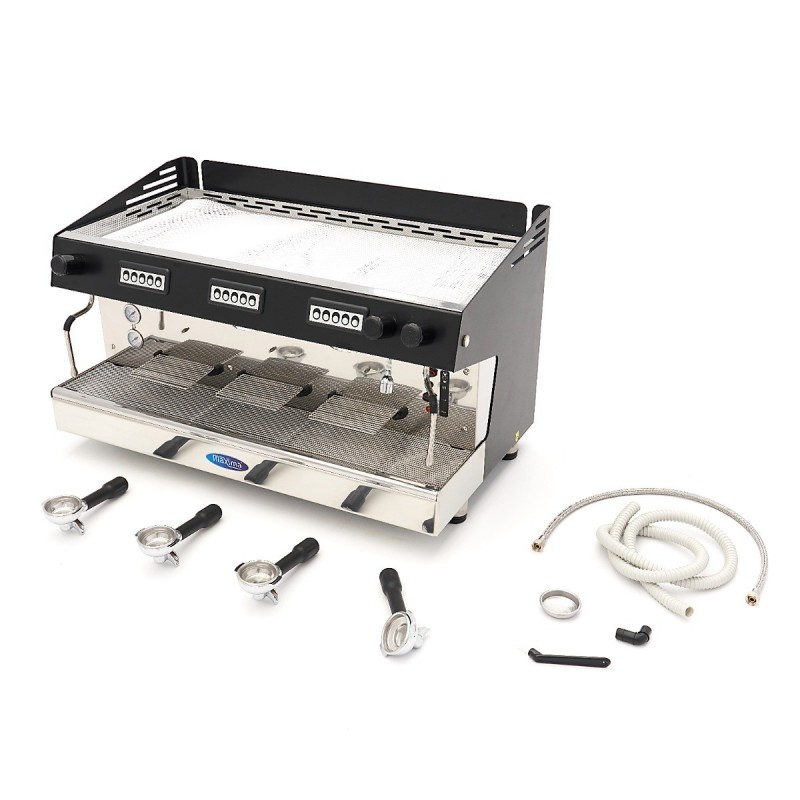 Comprar Cafetera industrial espresso 3 pistones 540 tazas por hora en Pepebar