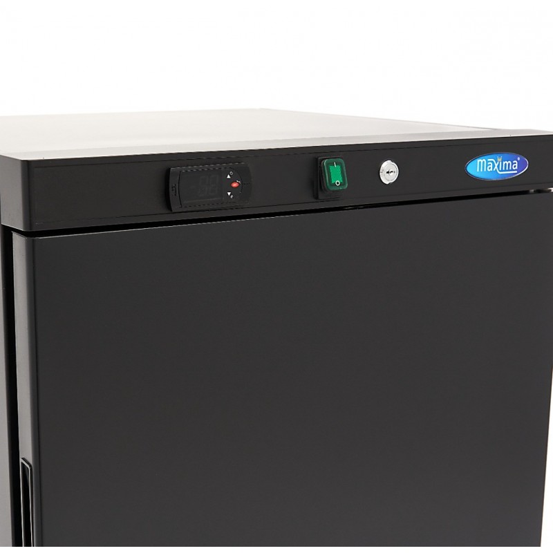 Comprar Congelador 200 litros 2 estantes fijos negro en Pepebar