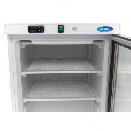Congelador 200 litros blanco con puerta de cristal Comprar Congelador 200 litros blanco con puerta de cristal en Pepebar