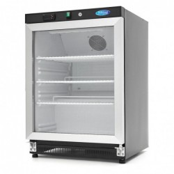 Frigorífico 200 litros negro con puerta de cristal - Pepebar Frigorífico 200 litros negro con puerta de cristal - Catálogo Nevera industrial 1 puerta