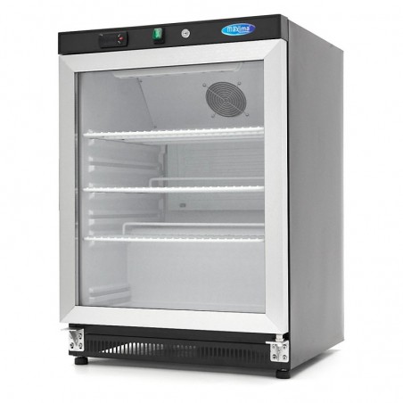 Comprar Frigorífico 200 litros negro con puerta de cristal en Pepebar