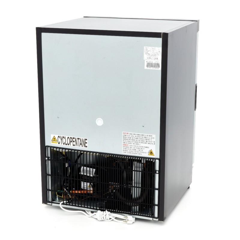 Comprar Frigorífico 200 litros negro con puerta de cristal en Pepebar