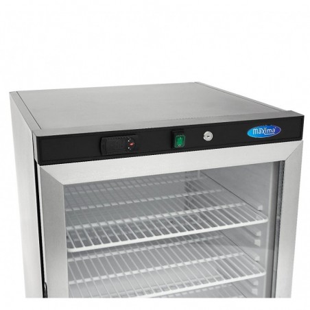Comprar Frigorífico 200 litros negro con puerta de cristal en Pepebar