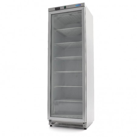 Comprar Congelador expositor 400 litros acero inoxidable en Pepebar