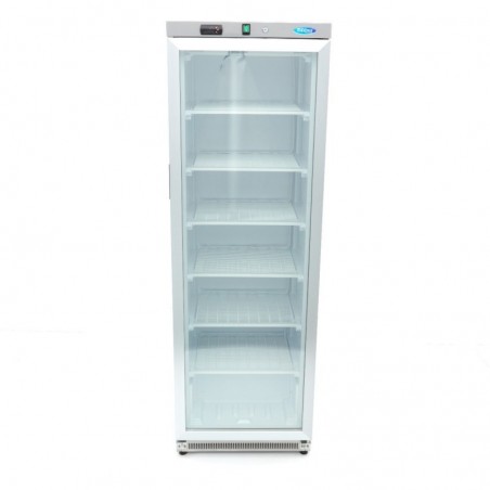 Comprar Congelador expositor 400 litros acero inoxidable en Pepebar