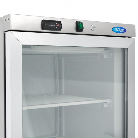 Comprar Congelador expositor 400 litros acero inoxidable en Pepebar