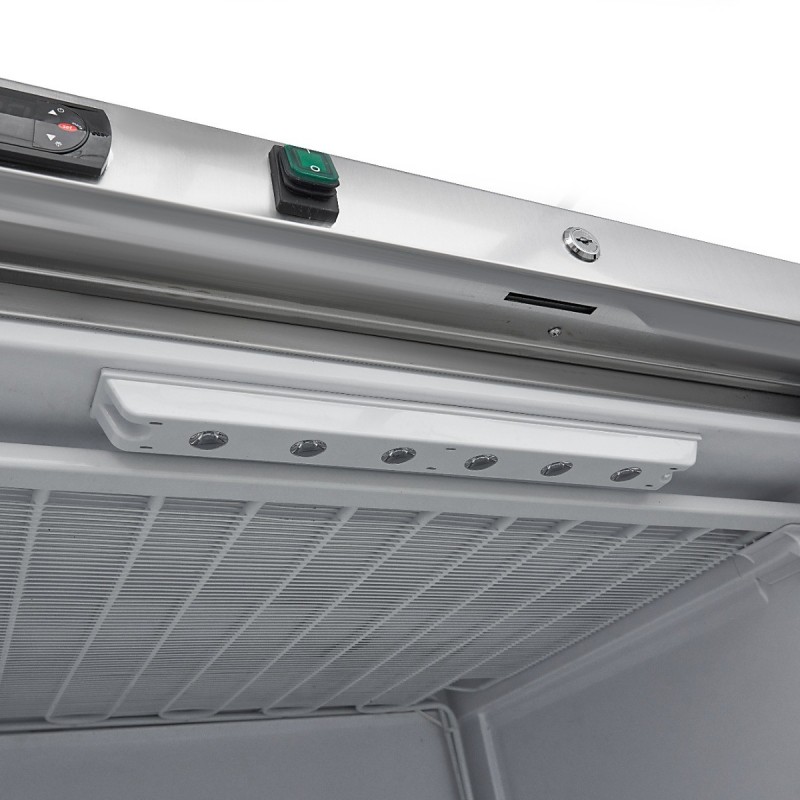 Comprar Congelador expositor 600 litros acero inoxidable en Pepebar