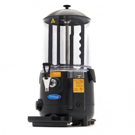 Comprar Dispensador de chocolate caliente 10 litros negro en Pepebar