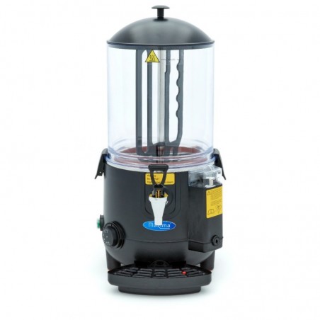 Comprar Dispensador de chocolate caliente 10 litros negro en Pepebar