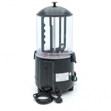 Comprar Dispensador de chocolate caliente 10 litros negro en Pepebar