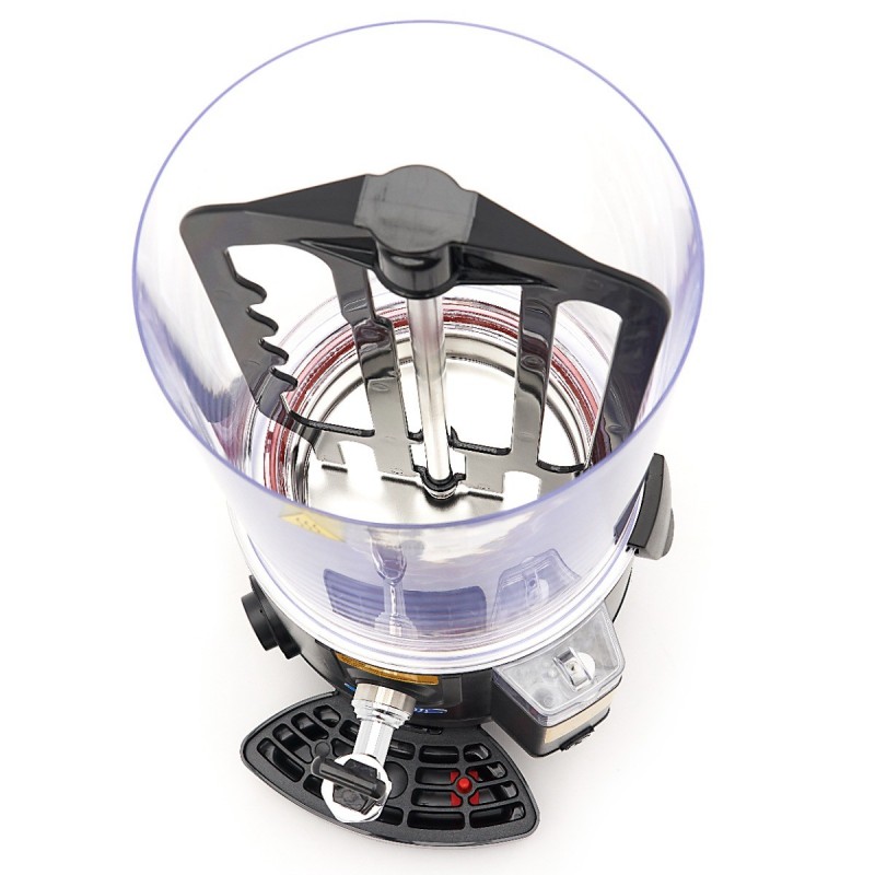 Comprar Dispensador de chocolate caliente 10 litros negro en Pepebar