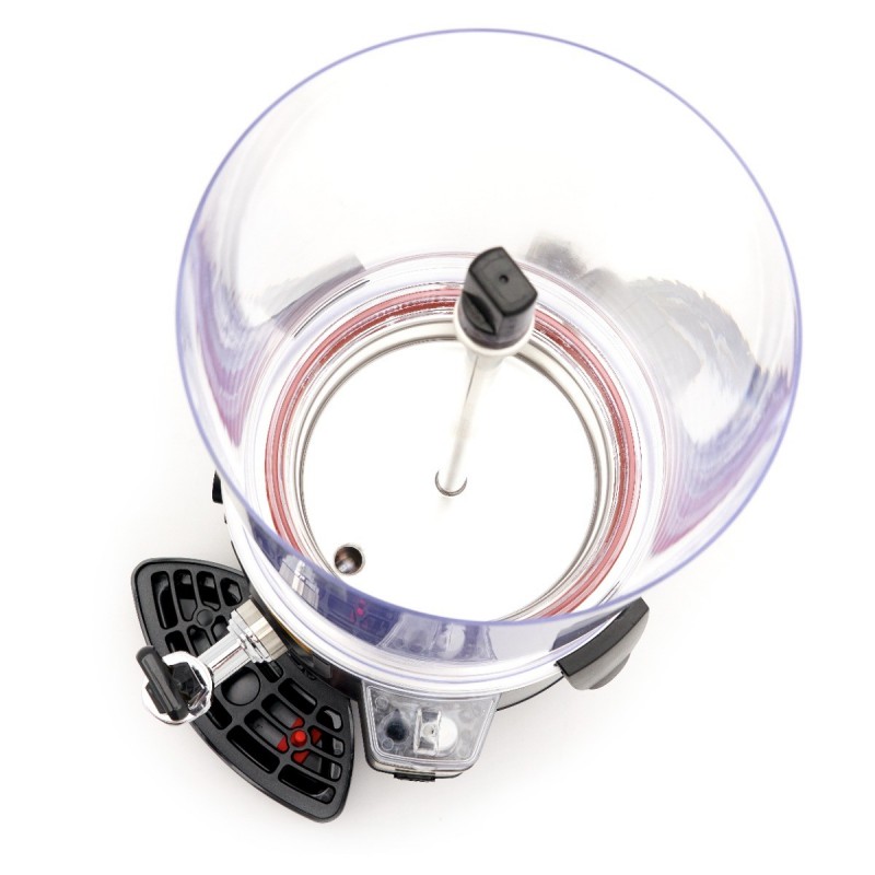 Comprar Dispensador de chocolate caliente 10 litros negro en Pepebar