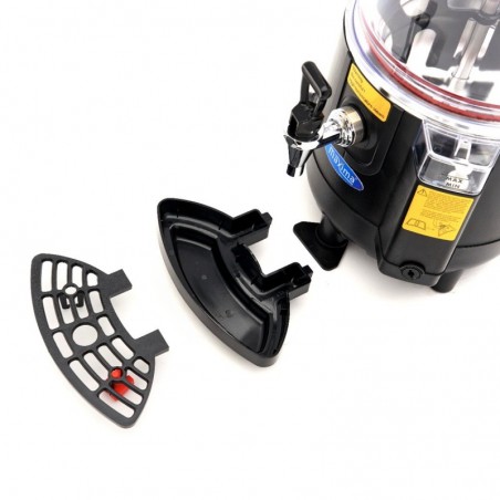 Comprar Dispensador de chocolate caliente 10 litros negro en Pepebar