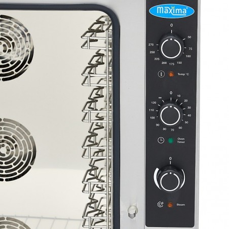 Comprar Horno de vapor combinado para 10 bandejas GN 1/1 y 60 x 40 cm analógico en Pepebar