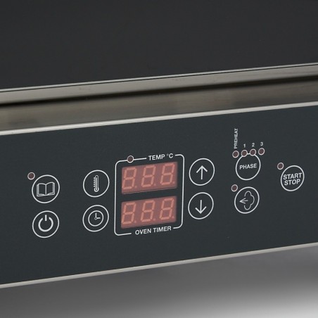 Comprar Horno de vapor combinado para 4 bandejas GN 2/3 pantalla digital en Pepebar