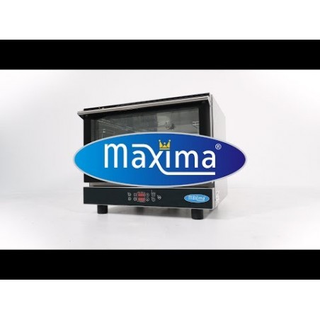 Comprar Horno de vapor combinado para 4 bandejas GN 1/1 y 60 x 40 cm pantalla digital 1 ventilador en Pepebar