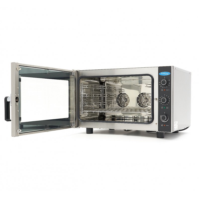 Comprar Horno de vapor combinado para 4 bandejas GN 1/1 y 60 x 40 cm analógico en Pepebar