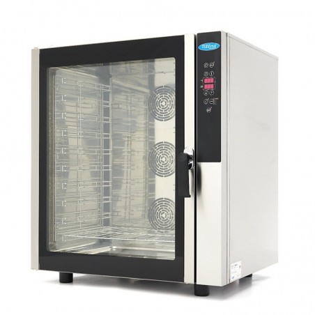 Horno de vapor combinado para 10 bandejas GN 1/1 y 60 x 40 cm pantalla digital Comprar Horno de vapor combinado para 10 bandejas GN 1/1 y 60 x 40 cm pantalla digital en Pepebar