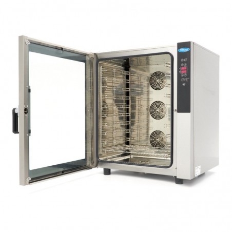 Horno de vapor combinado para 10 bandejas GN 1/1 y 60 x 40 cm pantalla digital Comprar Horno de vapor combinado para 10 bandejas GN 1/1 y 60 x 40 cm pantalla digital en Pepebar