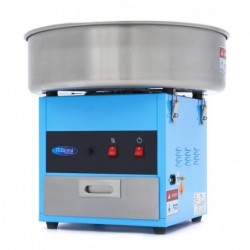 Máquina de algodón de azúcar diámetro 52 cm azul
