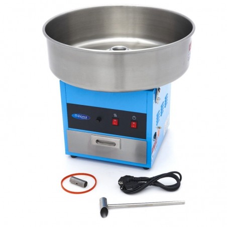 Máquina de algodón de azúcar diámetro 52 cm azul Comprar Máquina de algodón de azúcar diámetro 52 cm azul en Pepebar