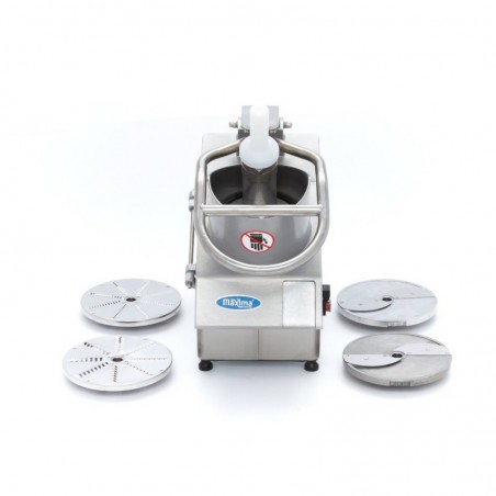 Comprar Cortadora de verduras hasta 450kg/h con 5 discos de corte en Pepebar