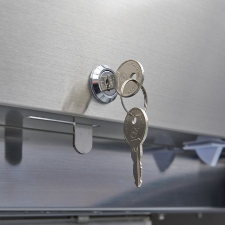 Comprar Congelador expositor 600 litros 3 estantes ajustables GN 2/1 acero inoxidable en Pepebar