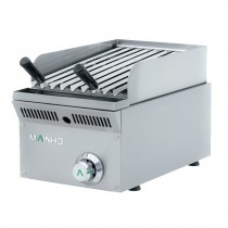 Barbacoa piedra volcánica inox Mainho ELBI varios tamaños - Catálogo Barbacoas profesionales