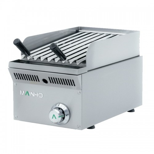 Comprar Barbacoa piedra volcánica inox Mainho ELBI varios tamaños en Pepebar