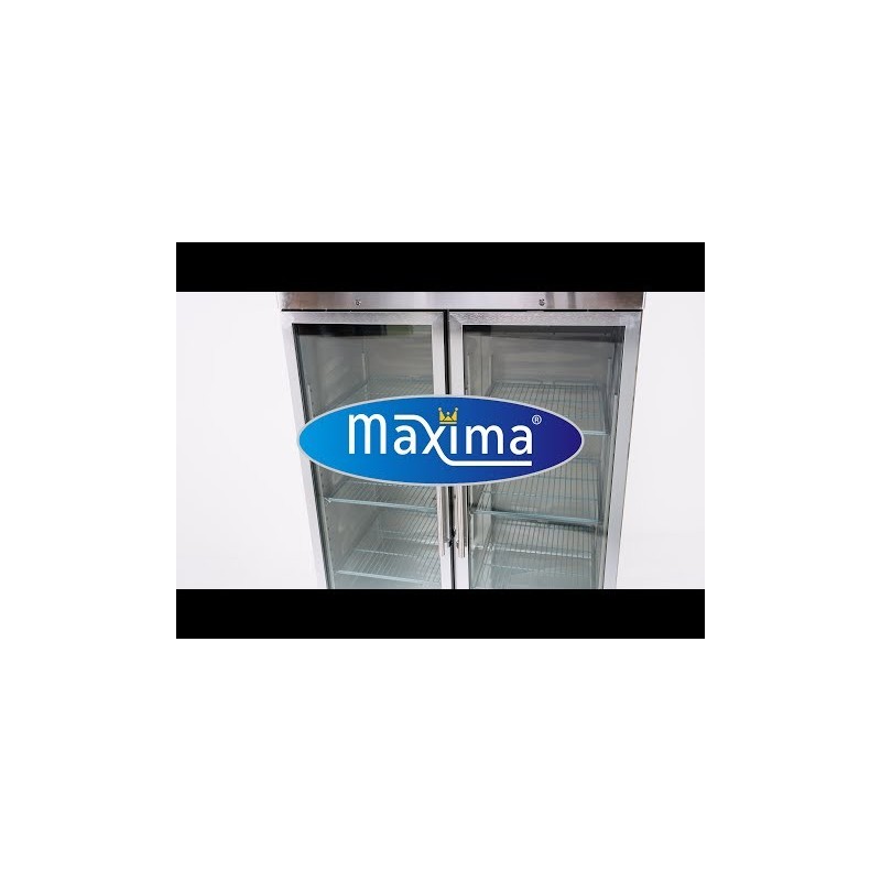 Comprar Frigorífico expositor 1200 litros 6 estantes ajustables GN 2/1 acero inoxidable en Pepebar