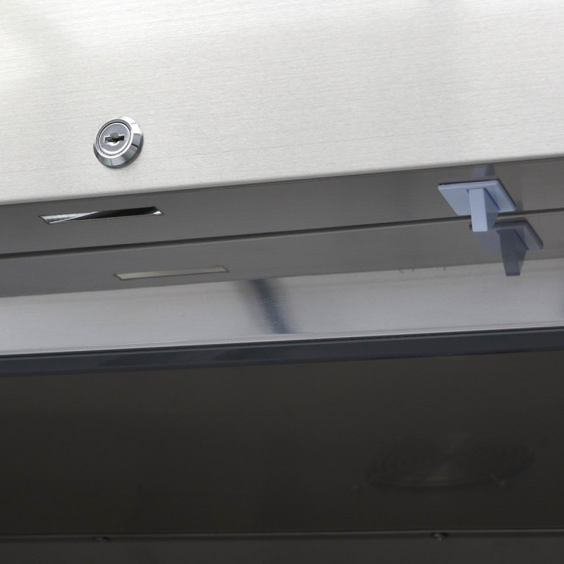 Comprar Congelador expositor 1200 litros 6 estantes ajustables GN 2/1 acero inoxidable en Pepebar