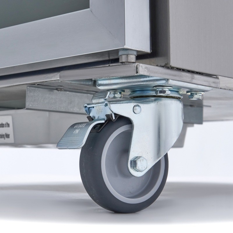 Comprar Congelador expositor 1200 litros 6 estantes ajustables GN 2/1 acero inoxidable en Pepebar