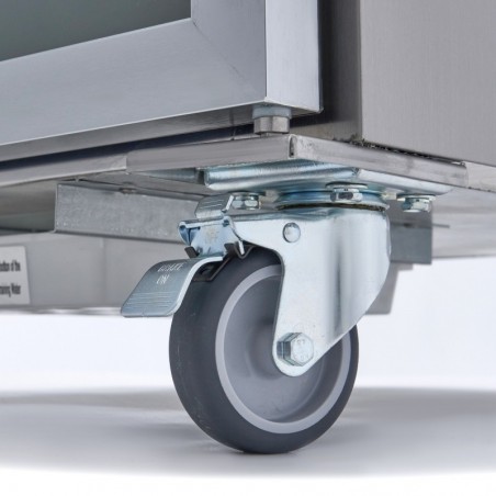 Comprar Congelador expositor 1200 litros 6 estantes ajustables GN 2/1 acero inoxidable en Pepebar