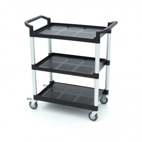 Comprar Carro de servicio 3 estantes de plástico 86 cm en Pepebar