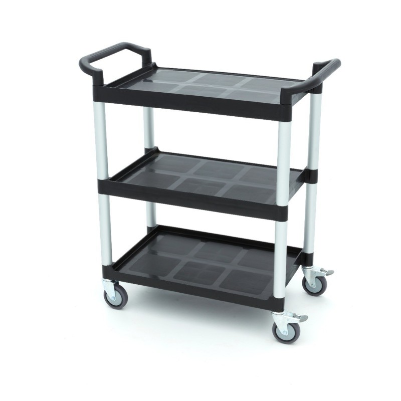 Comprar Carro de servicio 3 estantes de plástico 86 cm en Pepebar