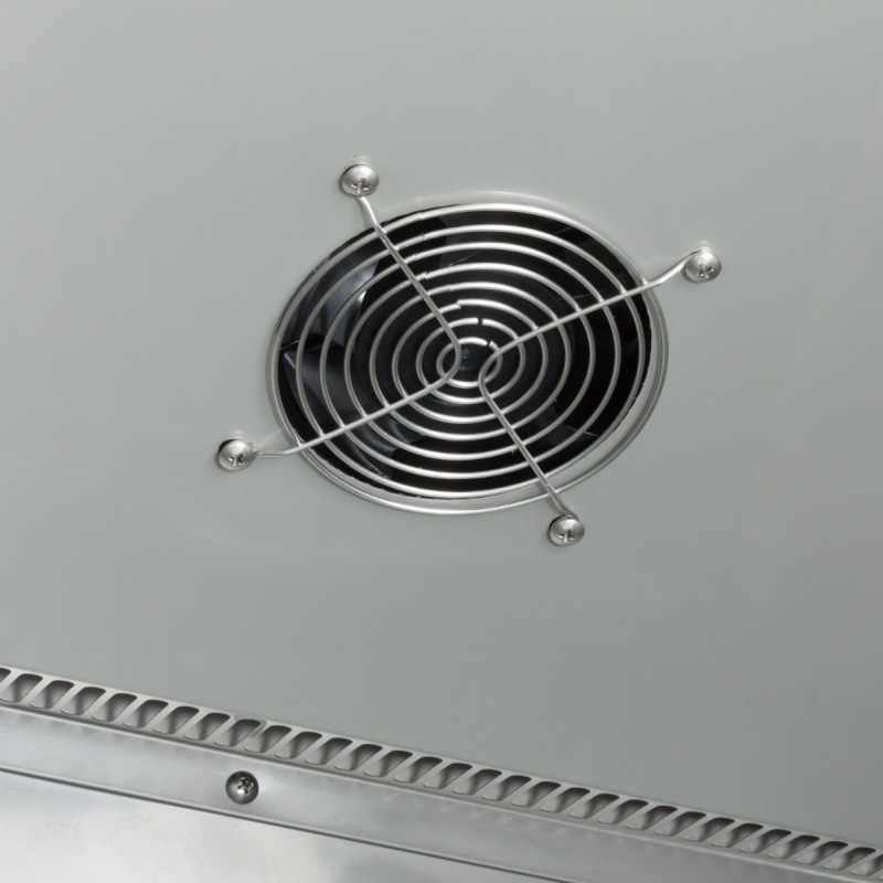 Comprar Frigorífico 700 litros 3 estantes regulables GN 2/1 con ruedas acero inoxidable en Pepebar