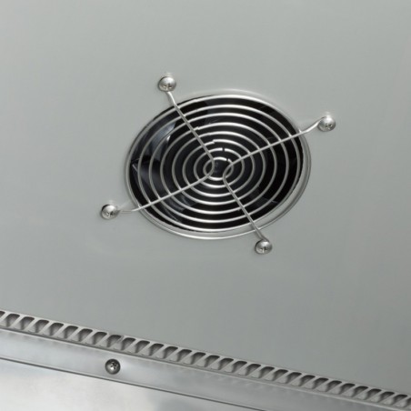 Comprar Frigorífico 700 litros 3 estantes regulables GN 2/1 con ruedas acero inoxidable en Pepebar