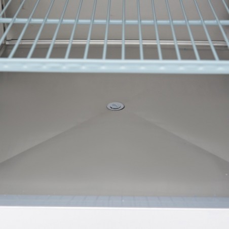 Comprar Frigorífico expositor 700 litros 3 estantes GN 2/1 acero inoxidable en Pepebar
